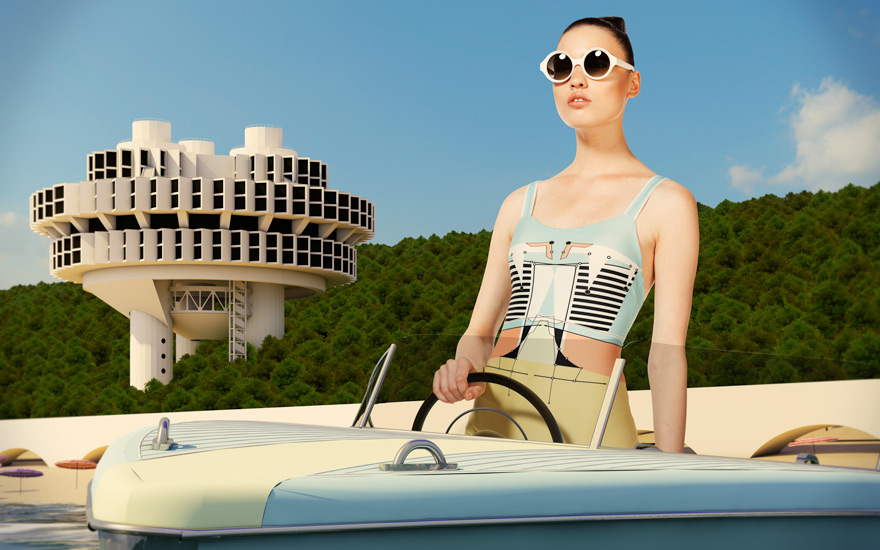 On the Black Sea by the Druzhba Hotel, Yalta